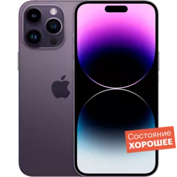 Смартфон Apple iPhone 14 Pro Max 128GB Фиолетовый "Хорошее состояние"