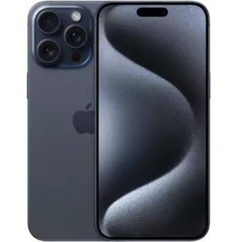 Смартфон Apple iPhone 15 Pro 128GB Blue Titanium (Dual Sim) для других стран
