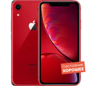Смартфон Apple iPhone XR 128GB Красный "Хорошее состояние"