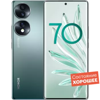 Смартфон HONOR 70 128GB Изумрудно-зеленый "Как новый"