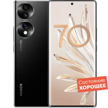 Смартфон HONOR 70 128GB Полночный черный "Хорошее состояние"
