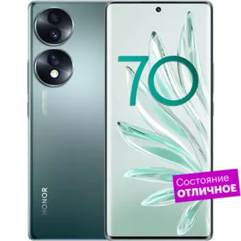 Смартфон HONOR 70 256GB Изумрудно-зеленый "Отличное состояние"