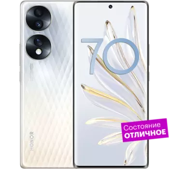 Смартфон HONOR 70 256GB Мерцающий кристалл "Отличное состояние"