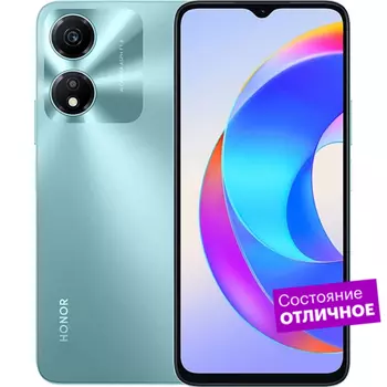 Смартфон HONOR X5 Plus 64GB Искрящийся зеленый "Отличное состояние"
