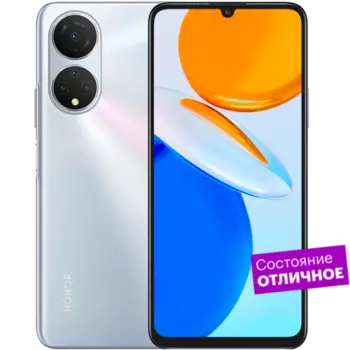 Смартфон HONOR X7 4/128GB Титановый серебристый "Отличное состояние"