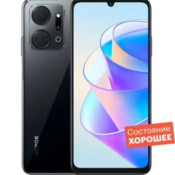 Смартфон HONOR X7a Plus 6/128GB Черный "Хорошее состояние"
