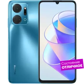 Смартфон HONOR X7a Plus 6/128GB Синий "Отличное состояние"