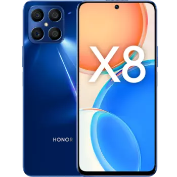Смартфон HONOR X8 128GB Синий океан EAC