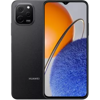 Смартфон HUAWEI nova Y61 4/128GB, Midnight Black EAC