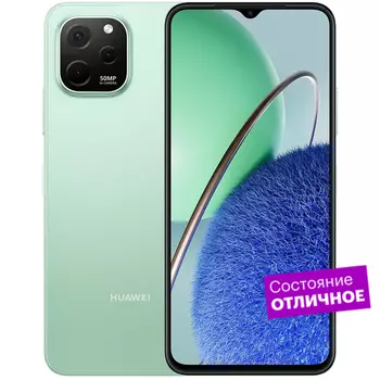Смартфон HUAWEI nova Y61 64GB Мятный зеленый "Отличное состояние"