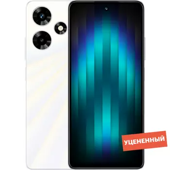 Смартфон Infinix HOT 30 4/128 Белый уцененный товар
