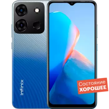 Смартфон Infinix Smart 7 Plus 3/64GB Синий "Хорошее состояние"
