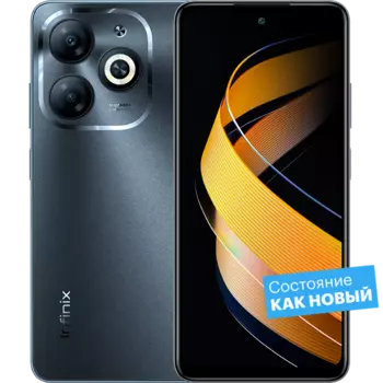 Смартфон Infinix Smart 8 3/64GB Черный "Как новый"