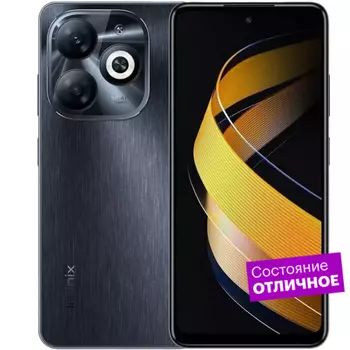 Смартфон Infinix Smart 8 Pro 4/64GB Черный "Отличное состояние"