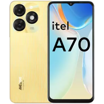 Смартфон Itel A70 4/256GB Gold RU