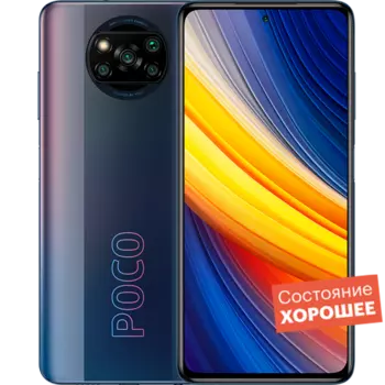 Смартфон Poco X3 Pro 128GB Phantom black "Хорошее состояние"