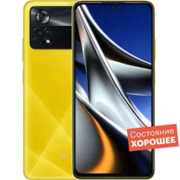 Смартфон Poco X4 Pro 5G 6/128GB Yellow "Хорошее состояние"