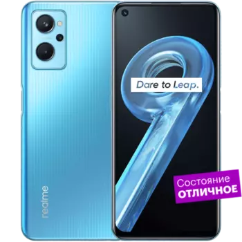 Смартфон realme 9i 128GB Синий "Отличное состояние"