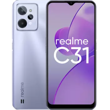 Смартфон realme C31 64GB Серебристый RU