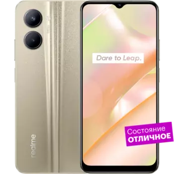 Смартфон realme C33 128GB Золотой "Отличное состояние"