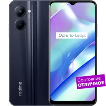 Смартфон realme C33 64GB Черный "Отличное состояние"