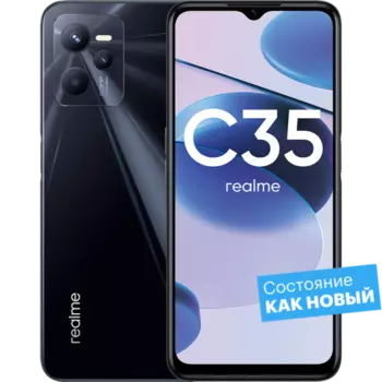 Смартфон realme C35 128GB Черный "Как новый"