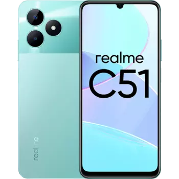 Смартфон realme C51 4/128GB Зеленый RU