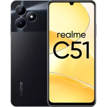 Смартфон realme C51 4/64GB Черный RU