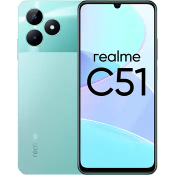 Смартфон realme C51 4/64GB Зеленый RU