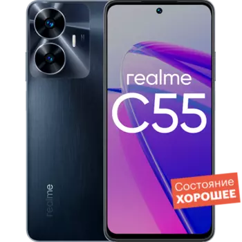 Смартфон realme C55 128GB Черный "Хорошее состояние"