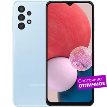 Смартфон Samsung Galaxy A13 32GB Голубой "Отличное состояние"
