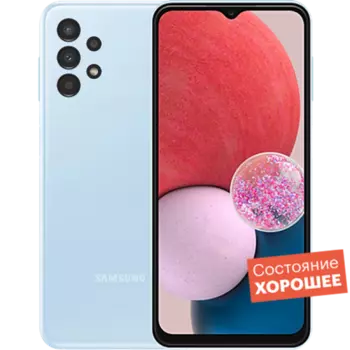 Смартфон Samsung Galaxy A13 64GB Голубой "Хорошее состояние"