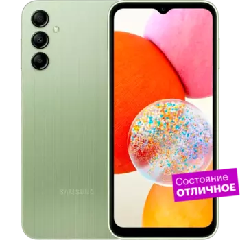 Смартфон Samsung Galaxy A14 128GB Зеленый "Отличное состояние"