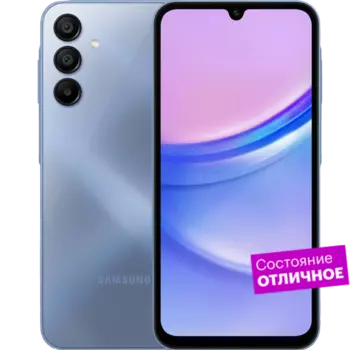 Смартфон Samsung Galaxy A15 4/128GB Синий "Отличное состояние"