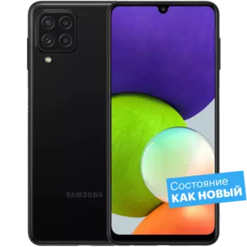 Смартфон Samsung Galaxy A22 128GB Черный "Как новый"