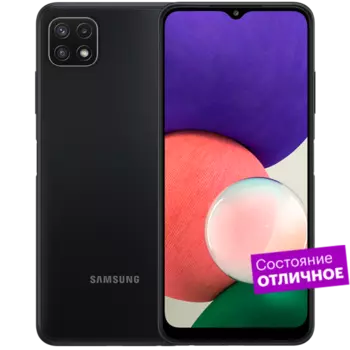 Смартфон Samsung Galaxy A22s 5G 128GB Серый "Отличное состояние"