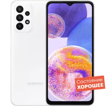 Смартфон Samsung Galaxy A23 128 GB Белый "Хорошее состояние"
