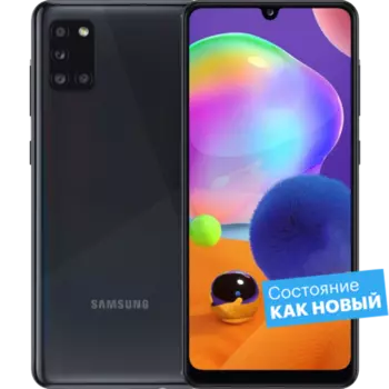 Смартфон Samsung Galaxy A31 128GB Черный "Как новый"
