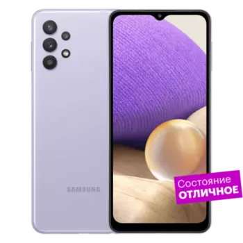 Смартфон Samsung Galaxy A32 64GB Лаванда "Отличное состояние"