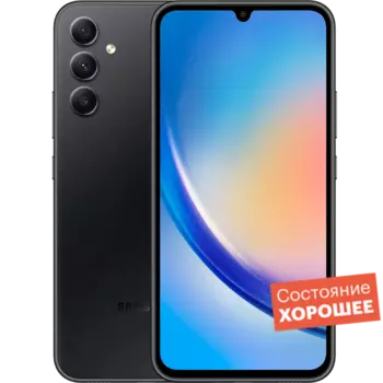 Смартфон Samsung Galaxy A34 128GB Графит "Хорошее состояние"