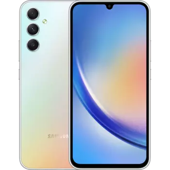 Смартфон Samsung Galaxy A34 128GB Серебристый EAC