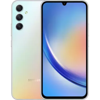 Смартфон Samsung Galaxy A34 256GB Серебристый EAC