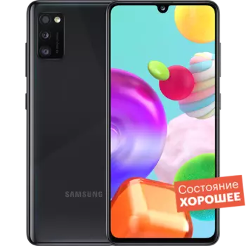 Смартфон Samsung Galaxy A41 64GB Черный "Хорошее состояние"