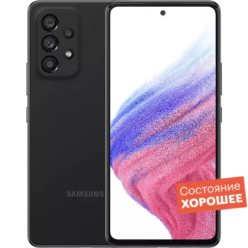 Смартфон Samsung Galaxy A53 5G 128GB Черный "Хорошее состояние"