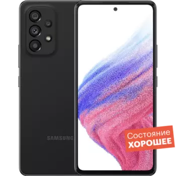 Смартфон Samsung Galaxy A53 5G 256GB Черный "Хорошее состояние"