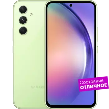 Смартфон Samsung Galaxy A54 128GB Желтый "Отличное состояние"