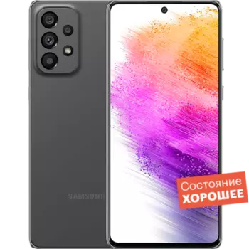 Смартфон Samsung Galaxy A73 5G 128GB Серый "Хорошее состояние"