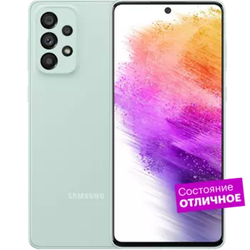 Смартфон Samsung Galaxy A73 5G 128GB Зеленый "Отличное состояние"