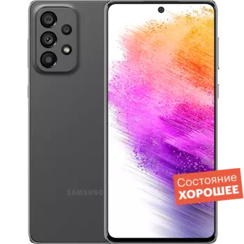 Смартфон Samsung Galaxy A73 5G 256GB Серый "Хорошее состояние"