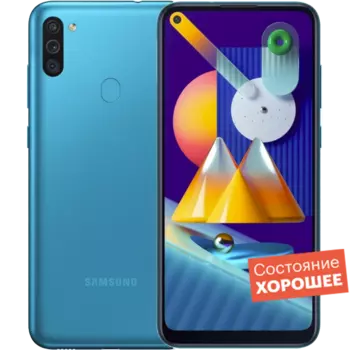 Смартфон Samsung Galaxy M11 32GB Бирюзовый "Хорошее состояние"
